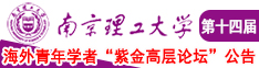 美女干B视频南京理工大学第十四届海外青年学者紫金论坛诚邀海内外英才！